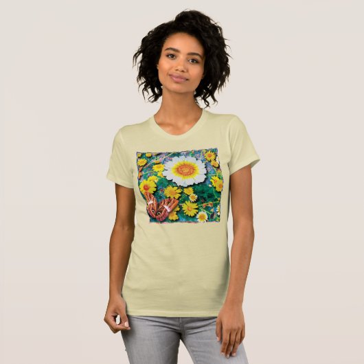 Gänseblümchen Mai T-Shirt (Vorne ganz)