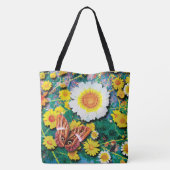Gänseblümchen Mai Tasche (Rückseite)