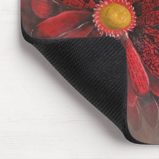 Gänseblümchen-Mausunterlage Mousepad (Ecke)