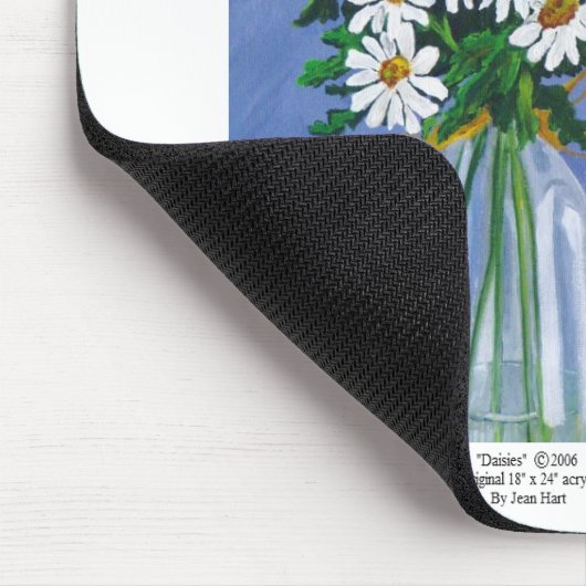 Gänseblümchen Mousepad (Ecke)