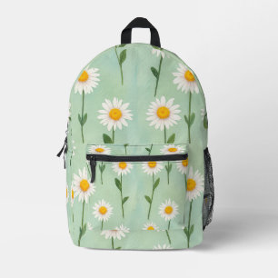 Gänseblümchen-Muster schöne Aquarellmalerei einzig Bedruckter Rucksack