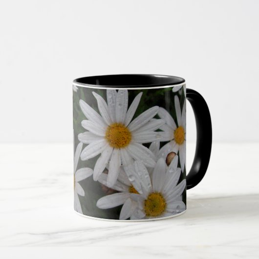 Gänseblümchen nach Regen-Tasse Tasse (VorderseiteRechts)