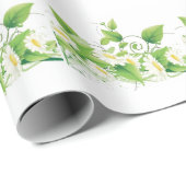 Gänseblümchen-Packpapier Geschenkpapier (Rolleneckpunkt)