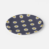 Gänseblümchen-Pappteller Pappteller (Schrägansicht)