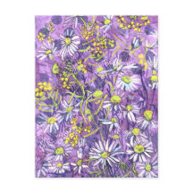 Gänseblümchen Polka Dot Sommerblumen Blumenkunst