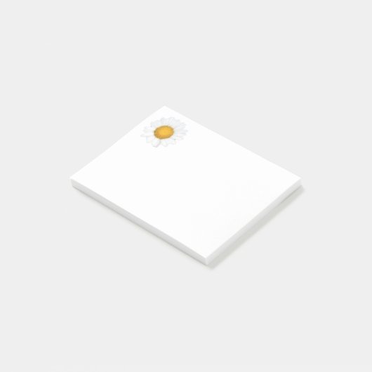 Gänseblümchen Post-it Klebezettel (angewinkelt)