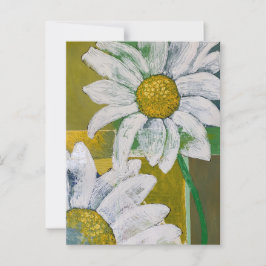 Gänseblümchen-Postkarte Postkarte