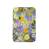 Gänseblümchen, Primel, Osterglocken Blumen Badematte (Vorderseite Vertikal)