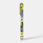 Gänseblümchen, Primel, Osterglocken Blumen iPhone Hülle (Linke Seite)