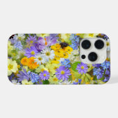 Gänseblümchen, Primel, Osterglocken Blumen iPhone Hülle (Rückseite (Horizontal))