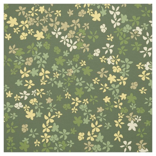 Gänseblümchen-Punkt-Vintages psychedelisches Stoff (Muster)
