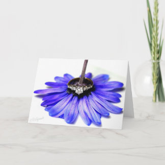 Gänseblümchen-Ring Karte