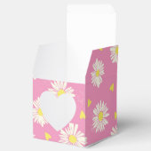Gänseblümchen rosa geschenkschachtel (Geöffnet)