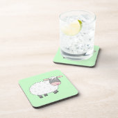 Gänseblümchen-Schafe Getränkeuntersetzer (Rechte Seite)