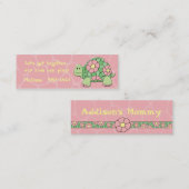 Gänseblümchen-Schildkröte Playdate Karte (Vorne/Hinten)