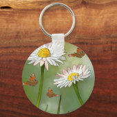 Gänseblümchen Schlüsselanhänger (Vorderseite)