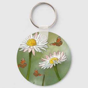 Gänseblümchen Schlüsselanhänger
