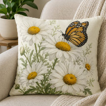 Gänseblümchen & Schmetterling blühen
