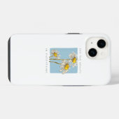 Gänseblümchen Schönheits-Slogan iPhone Hülle (Rückseite (Horizontal))
