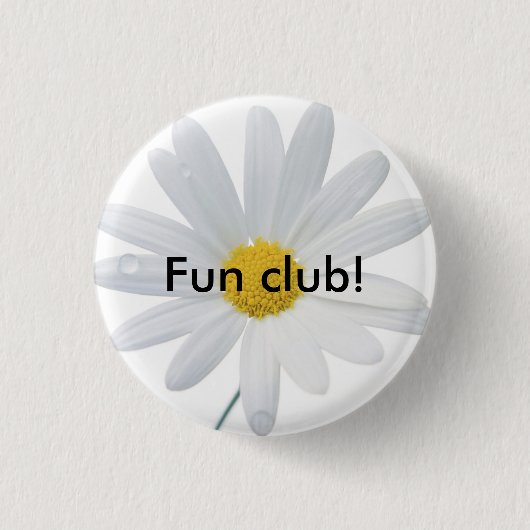 Gänseblümchen, Spaßverein! Button (Vorderseite)