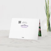 Gänseblümchen Strudel-für irgendeine Gelegenheit Karte (Rückseite)