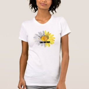 Gänseblümchen, T - Shirt- und Gelbfarben T-Shirt