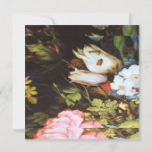 Gänseblümchen-Tasse Dankeskarte (Rückseite)
