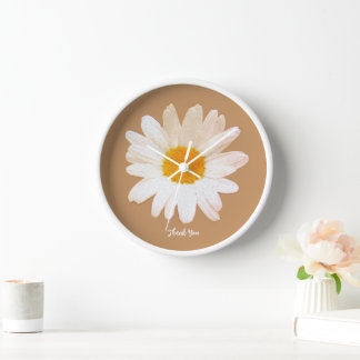 Gänseblümchen-Tasse – Sommerliche botanische Gemüt Uhr