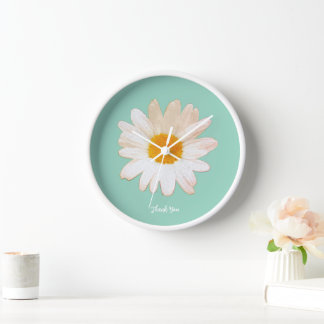 Gänseblümchen-Tasse – Sommerliche botanische Gemüt Uhr