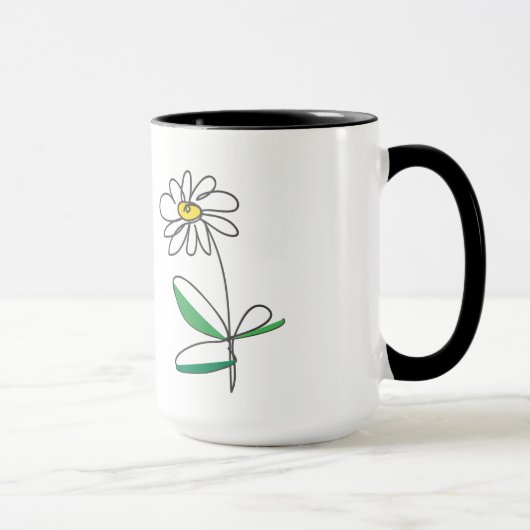 Gänseblümchen-Tasse Tasse (Rechts)