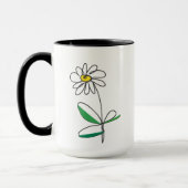 Gänseblümchen-Tasse Tasse (Links)