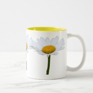 Gänseblümchen-Tasse Zweifarbige Tasse