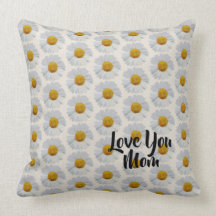 Gänseblümchen, throw-Kissen "der Liebe-Sie Mama-"