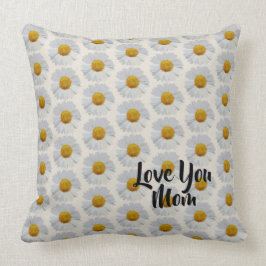 Gänseblümchen, throw-Kissen "der Liebe-Sie Mama-" Kissen