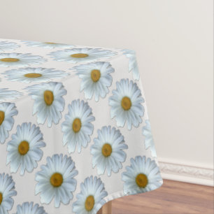 Gänseblümchen-Tischdecke-weißes Tischdecke