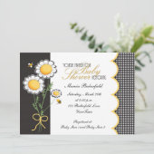 Gänseblümchen u. einladung (Stehend Vorderseite)