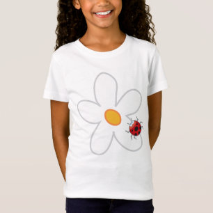 Gänseblümchen-u. Marienkäfer-Spaß-niedlicher s T-Shirt