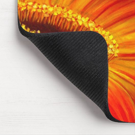 GÄNSEBLÜMCHEN-U. SCHMETTERLINGS-KUNST-MALEREI - MOUSEPAD (Ecke)