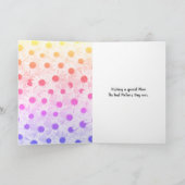 Gänseblümchen und -marienkäfer der Mutter Tages Karte (Innenseite)