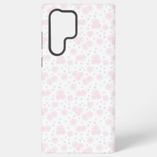 Gänseblümchen und Punkte - Pastellrosa, Gelb und L Samsung Galaxy Hülle