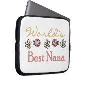 Gänseblümchen und Rosen-beste Nana-Geschenke Laptopschutzhülle (Vorne Rechts)