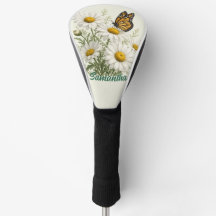 Gänseblümchen und Schmetterling blühen