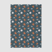 Gänseblümchen und Schmetterlinge Seidenpapier (Vorderseite)