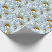 Gänseblümchen-Verpackungs-Papier-personalisiertes Geschenkpapier (Ecke)