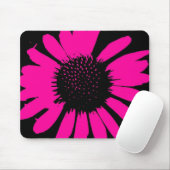 Gänseblümchen-verrückte Pink-u. Mousepad (Mit Mouse)