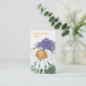 "Gänseblümchen-" Visitenkarte (Stehend Vorderseite)