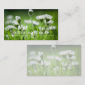 Gänseblümchen Visitenkarte (Vorne/Hinten)