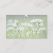 Gänseblümchen Visitenkarte (Rückseite)