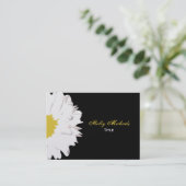 Gänseblümchen-Visitenkarte Visitenkarte (Stehend Vorderseite)