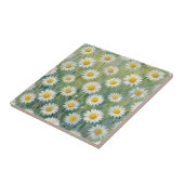 Gänseblümchen-Wiese Impressionistisches Blumenmust Fliese (Seite)